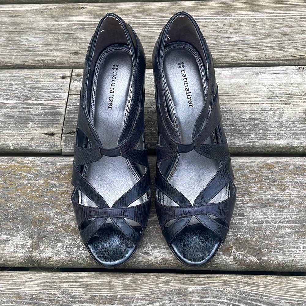 Naturalizer Open Toe Heels